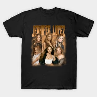 RETRO VINTAGE JENNIFER LOPEZ BOOTLEG STYLE T-Shirt